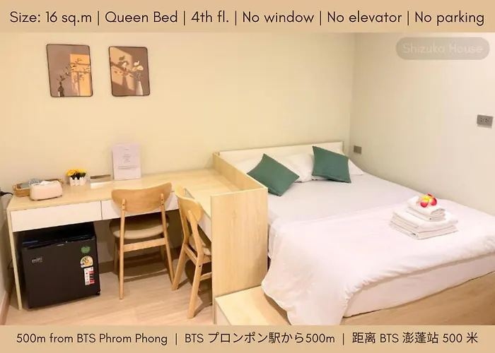 Shizuka House - 500 M Walk To Bts Phrom Phong Hotel Bangkok