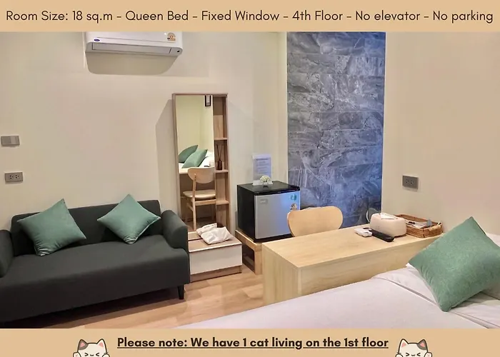 Hotel Shizuka House - 500 M Walk To Bts Phrom Phong *