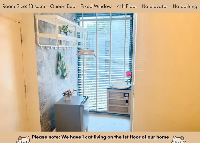 Hotel Shizuka House - 500 M Walk To Bts Phrom Phong